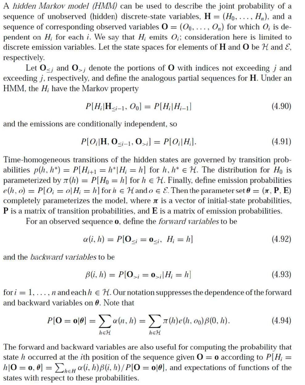 Probability Learning Vi Hidden Markov Models By James Thorn