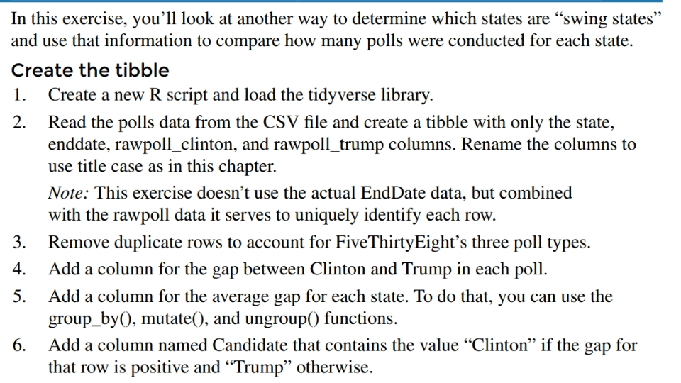 In this exercise you ll look at another way to Chegg