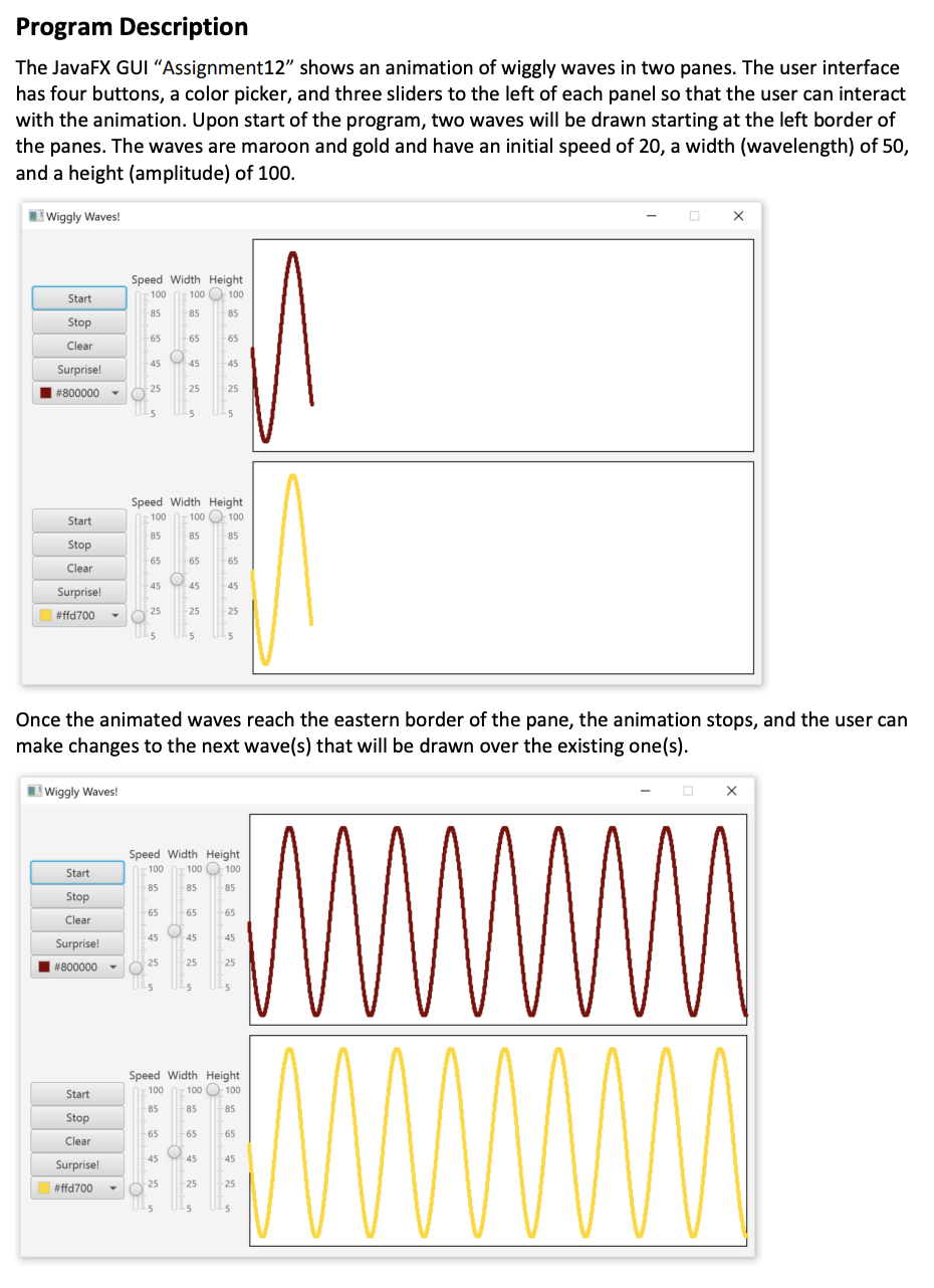 Solved Program Description For Assignment #12, you will | Chegg.com