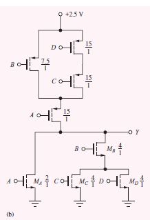 Solved (a) What is the equivalent W/L ratio of the NMOS | Chegg.com