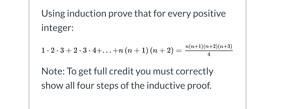 Solved Using induction prove that for every positive | Chegg.com