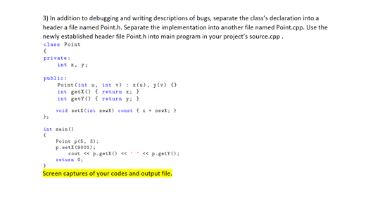 Solved 3) In Addition To Debugging And Writing Descriptions | Chegg.com