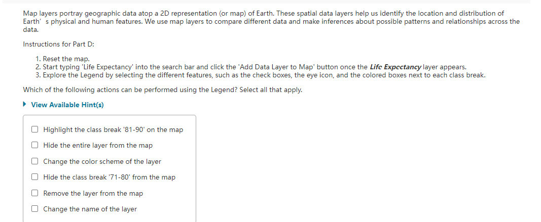 Nstructions For Part B: 1. Select 'Zoom To' And Then | Chegg.com