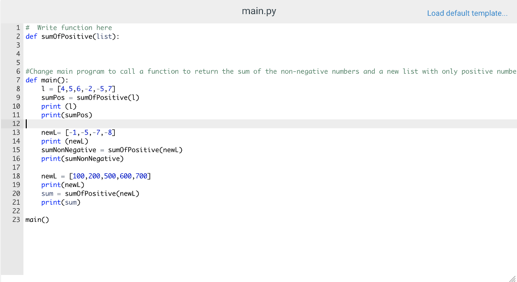 Sum List Of Numbers Java