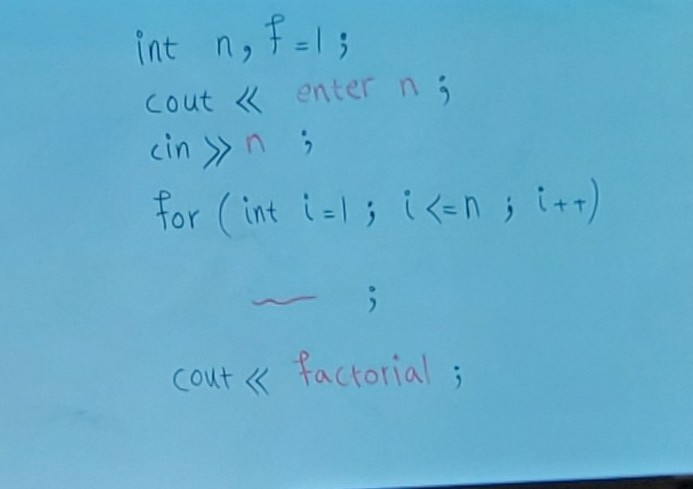 Solved Problem #2 Write a program that takes an integer n as | Chegg.com