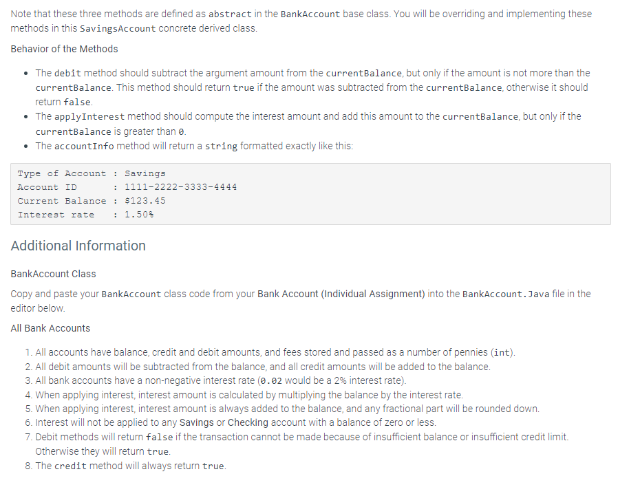 Solved Problem Description and Given Info You must write a