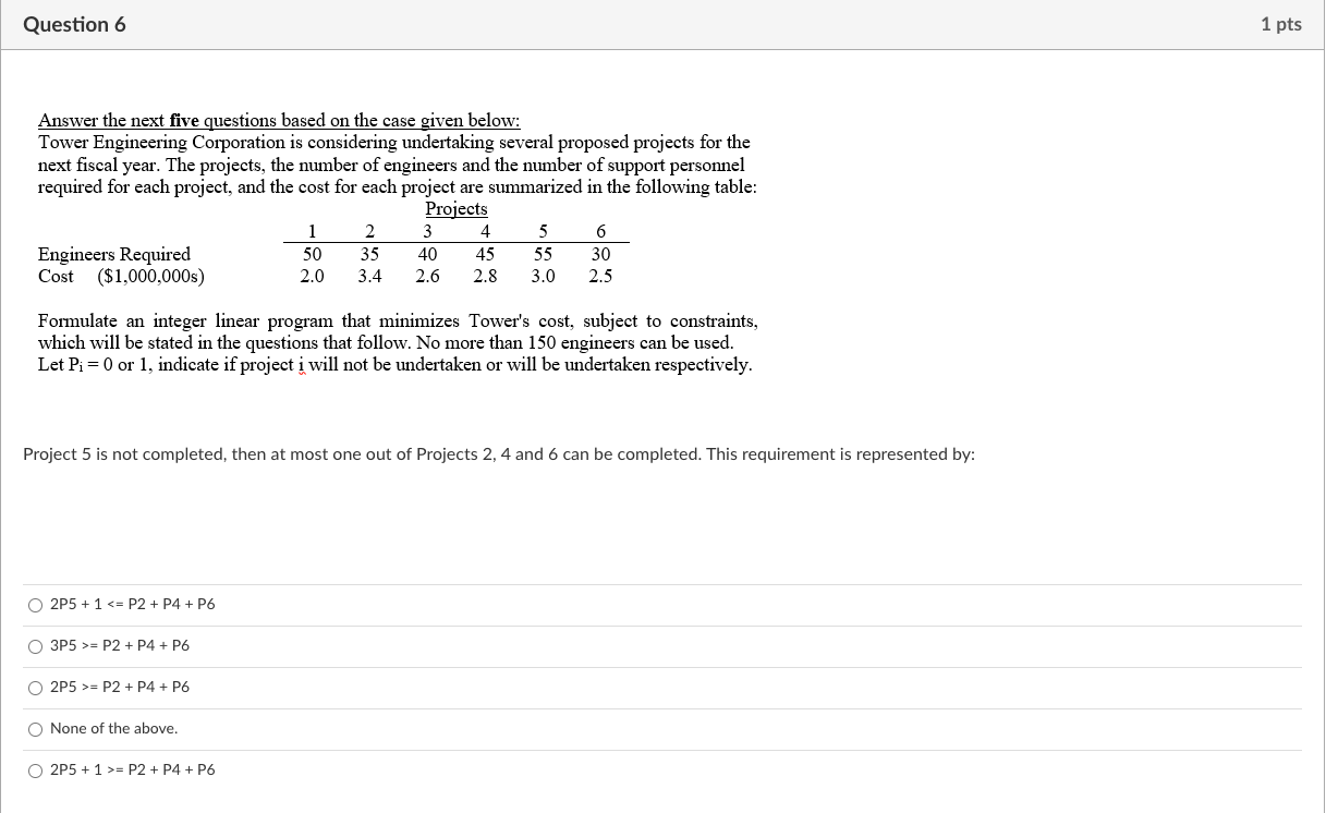 Solved Answer the next five questions based on the case | Chegg.com