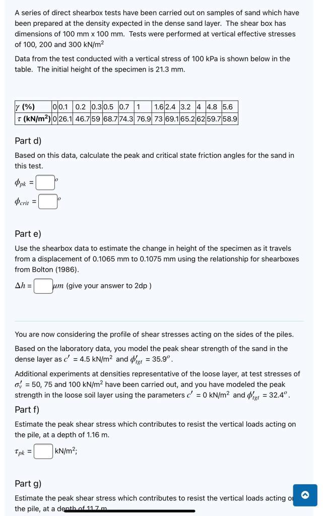 Solved If required, use yw = 9.81 kN/m2 and g = 9.81 m/s2. | Chegg.com