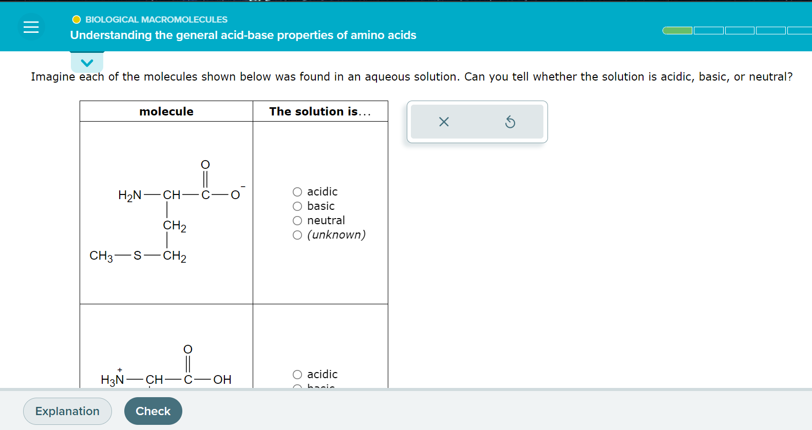 Solved Imagine each of the molecules shown below was found | Chegg.com