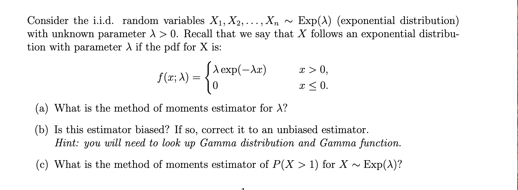 Solved Consider the i.i.d. random variables | Chegg.com