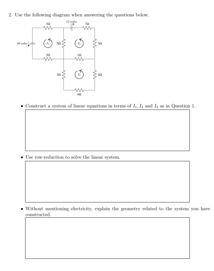 [solved] 2 Use The Following Diagram When Answering The