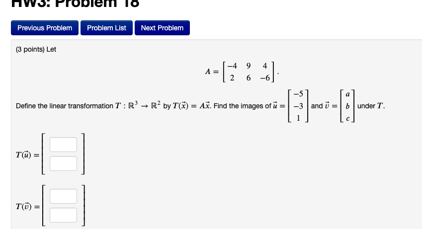 Solved HW3: Problem 7 Previous Problem Problem List Next | Chegg.com
