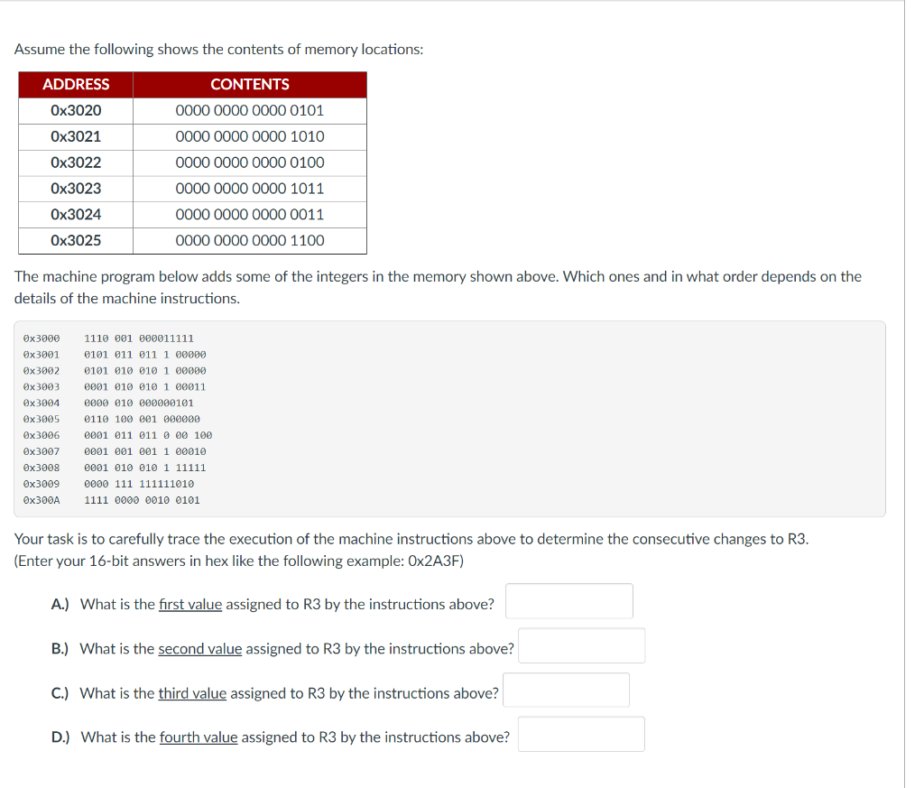 assume-the-following-shows-the-contents-of-memory-chegg