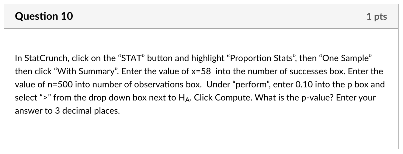 Solved Question 5 1 pts Using the normal table or t-table, | Chegg.com