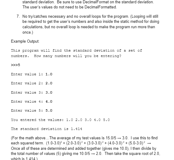 Solved For this program, you will create a program that will | Chegg.com