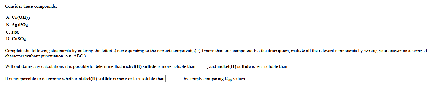 Solved Consider These Compounds A Fe Oh 3 B Mnco3 C Chegg Solved Consider These Compounds A Fe Oh 3 B Mnco3 C Chegg