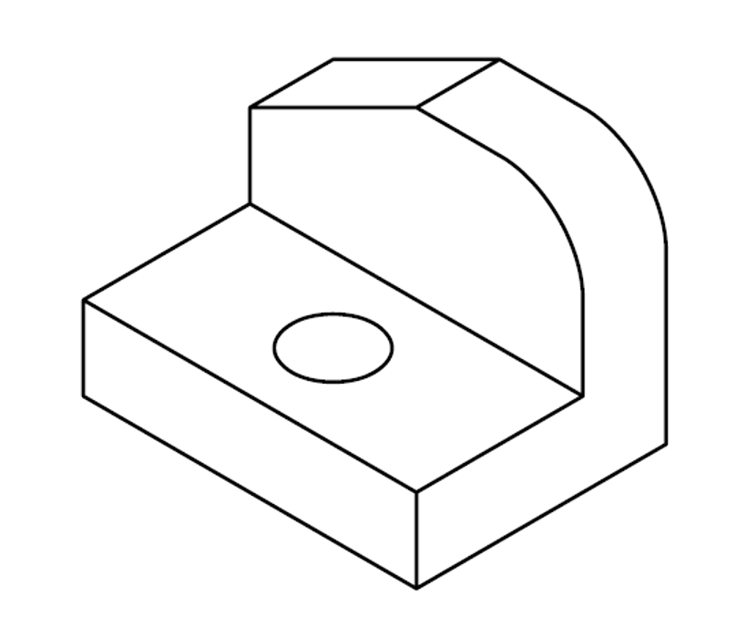 Solved Civil Graphics Questions: Draw The Front, Top, and | Chegg.com