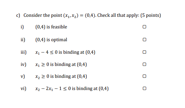 Solved Problem 3: Consider the following optimization | Chegg.com