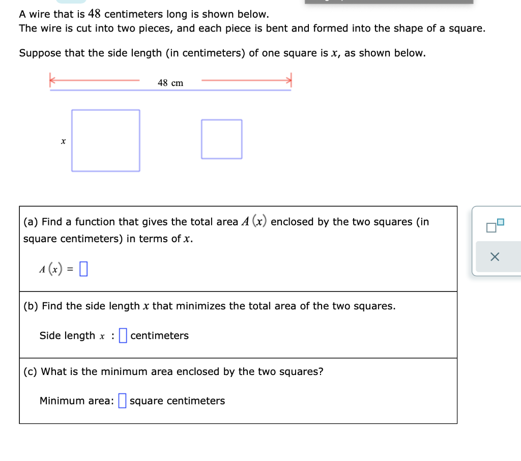 solved-a-wire-that-is-48-centimeters-long-is-shown-below-chegg