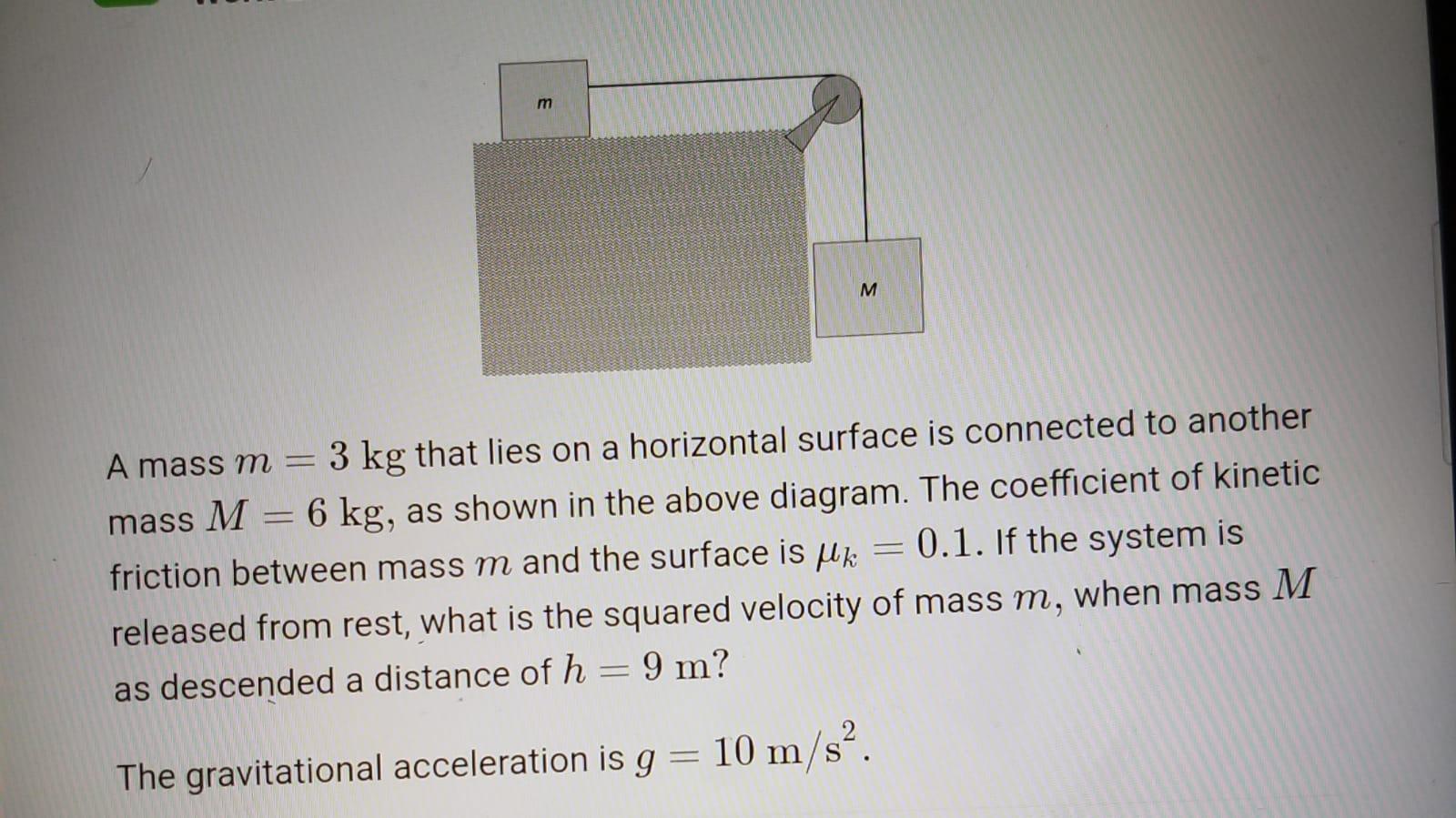 solved-m-m-mass-m-a-mass-m-3-kg-that-lies-on-a-horizontal-chegg