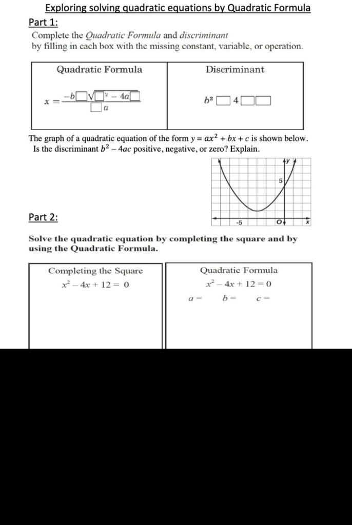 How To Solve Quadratic Equations With Negative Discriminant Tessshebaylo