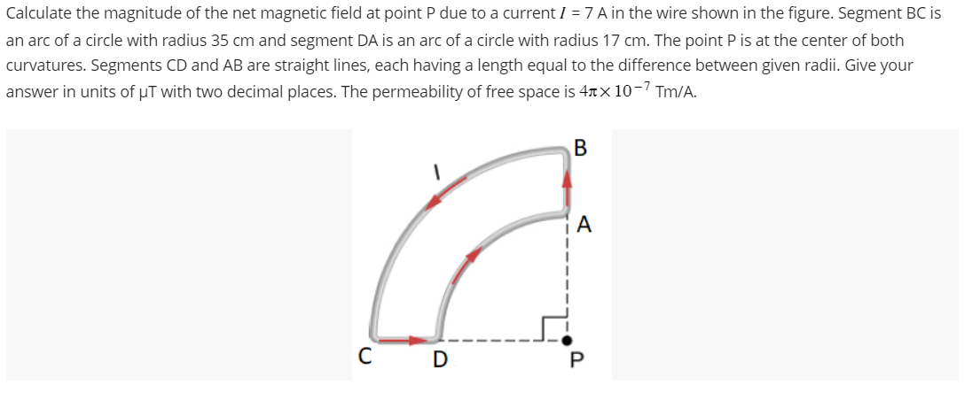 Solved Calculate the magnitude of the net magnetic field at | Chegg.com