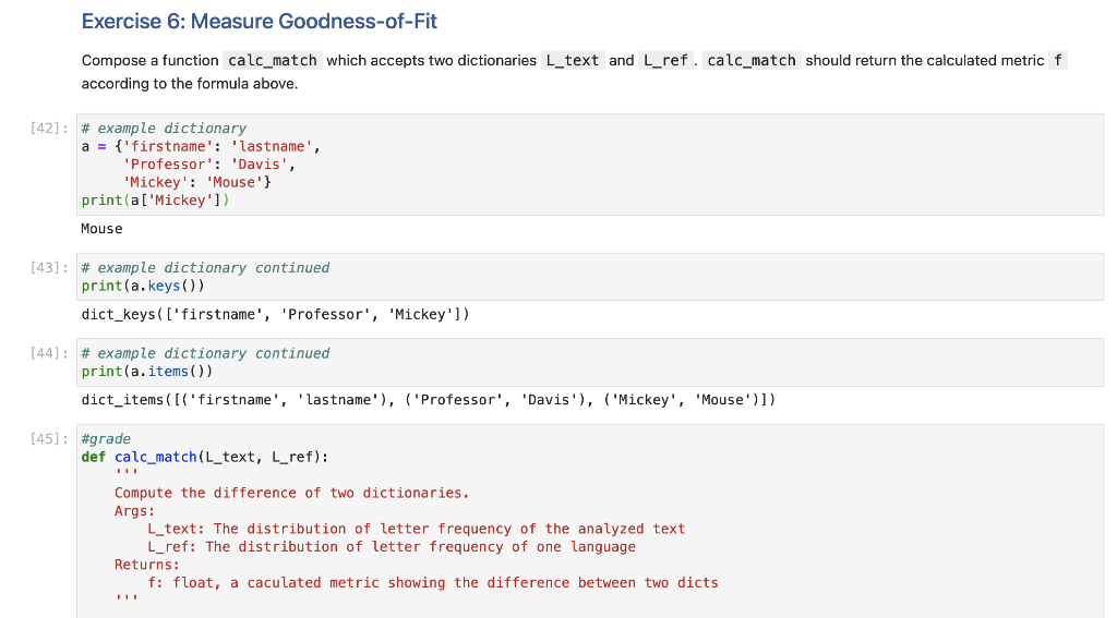 Solved Exercise 6: Measure Goodness-of-Fit Compose a | Chegg.com