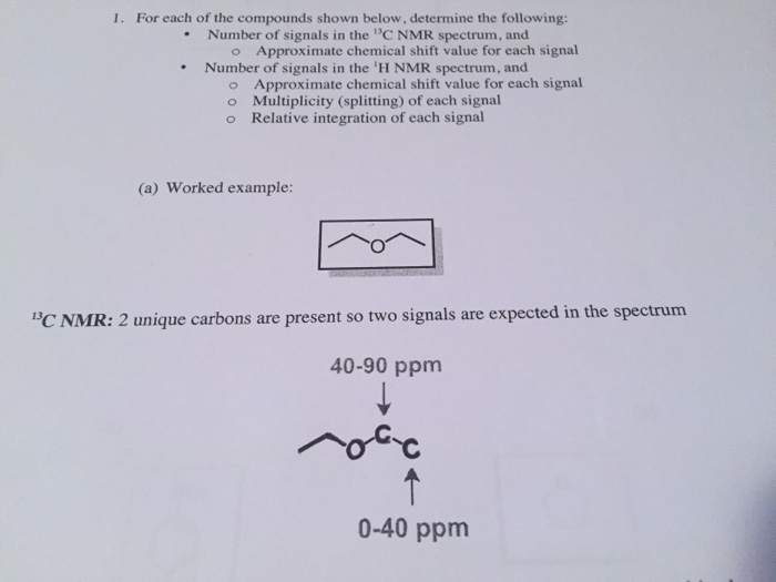 Solved 1. For each of the compounds shown below, determine | Chegg.com
