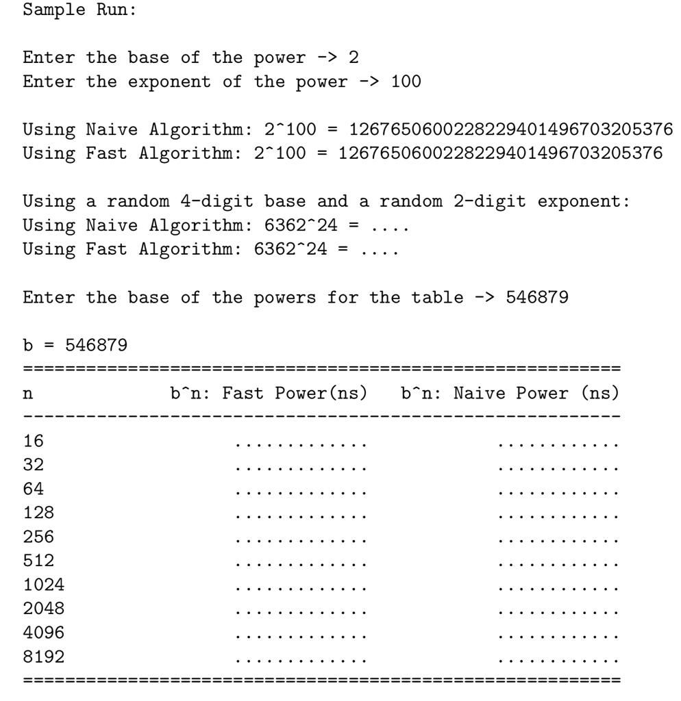 powerfull integer problem solved: uncover the most... Solved LANGUAGE: JAVA Long story short, I have to write a | Chegg.com