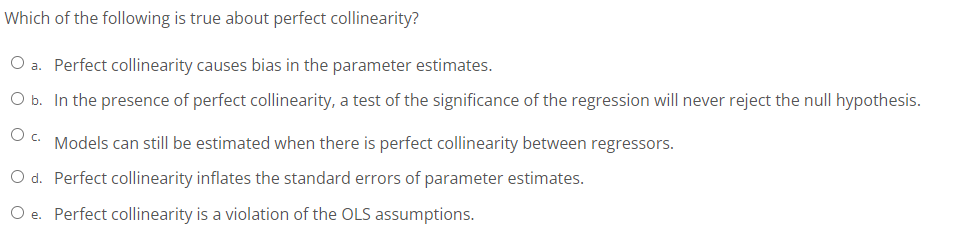 Solved Which of the following is true about perfect | Chegg.com