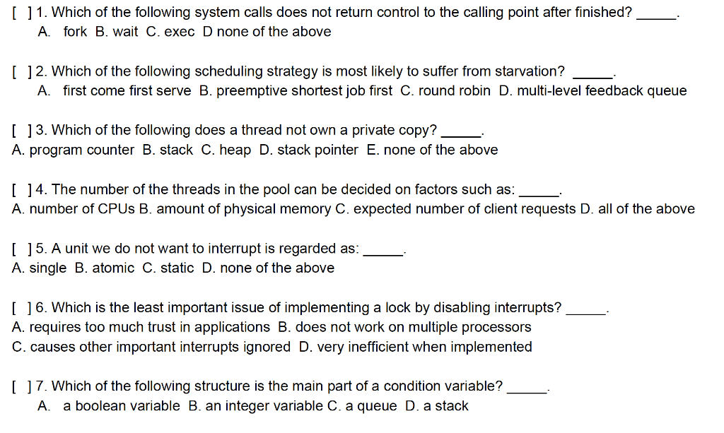Solved Concurrent Programming Questions (Java) Note: I need | Chegg.com