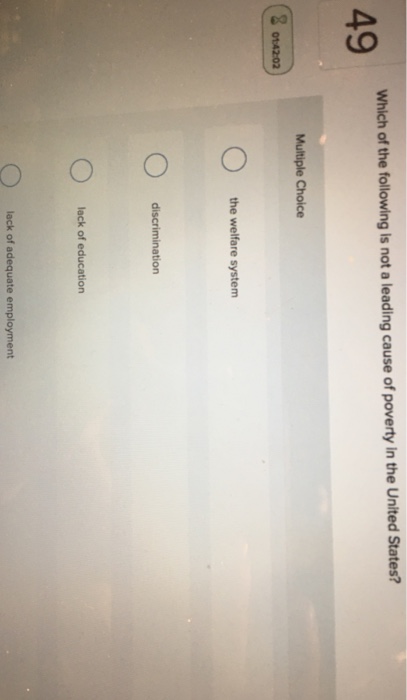Solved Which of the following is not a leading cause of | Chegg.com
