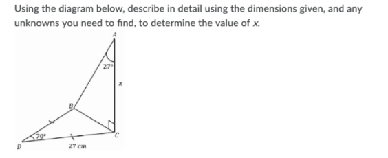 Solved Using the diagram below, describe in detail using the | Chegg.com