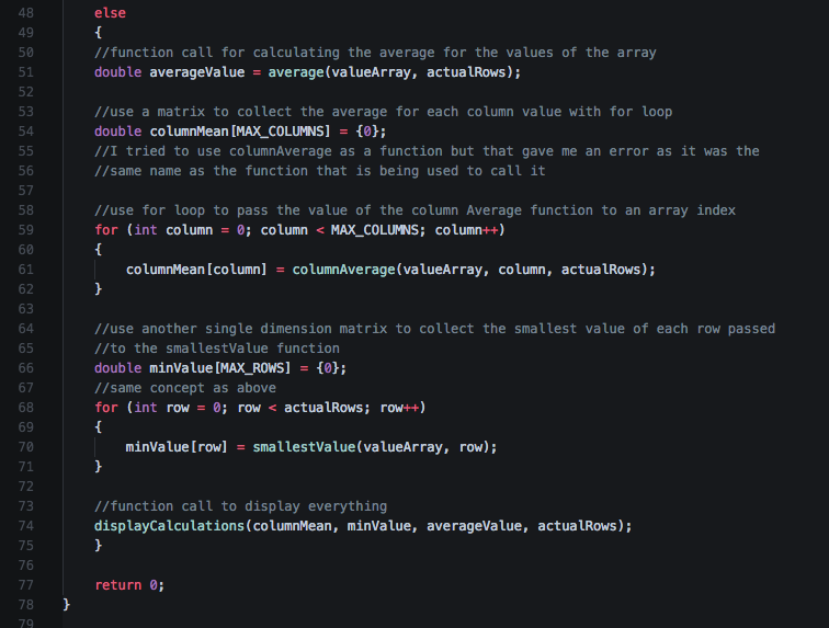 Solved Im typing a program which reads in the values from a | Chegg.com