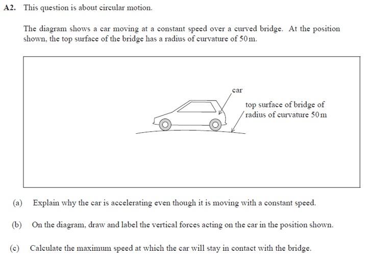Solved 2. This question is about circular motion. The | Chegg.com