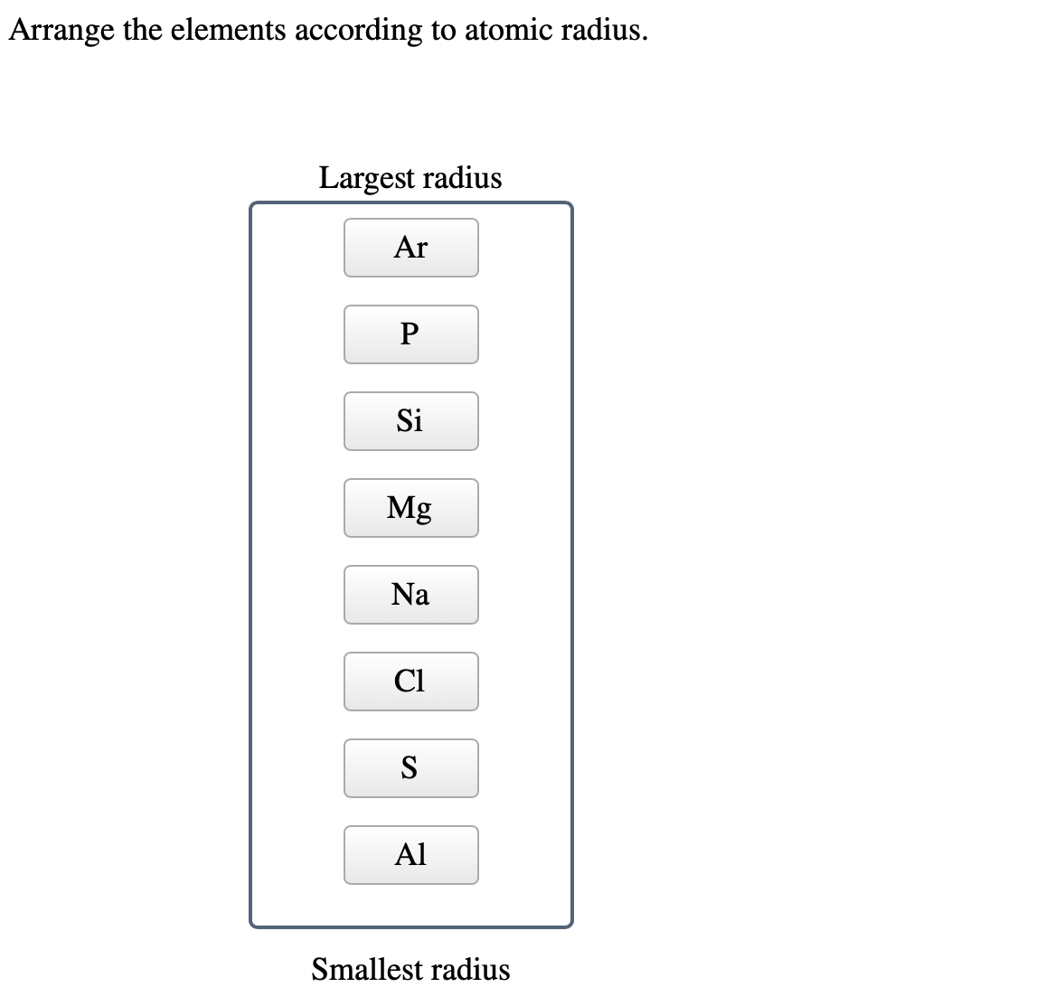 largest atomic radius of period 4 elements