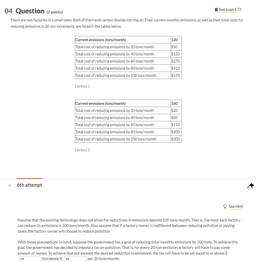 Solved 04 Question (2points) ㄹ See page 673 There are two | Chegg.com