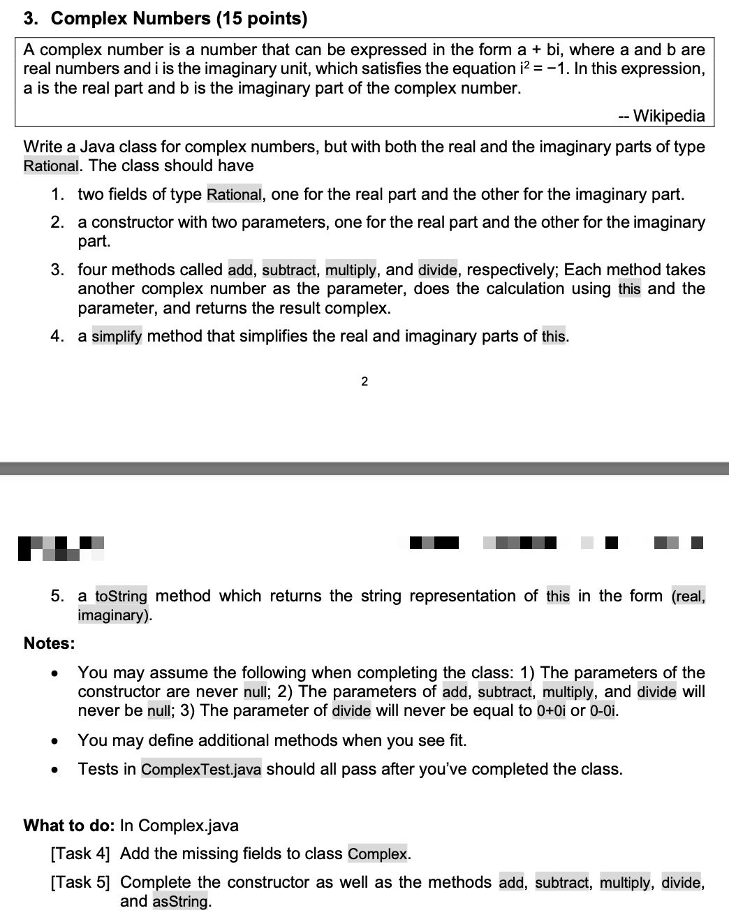 Solved A complex number is a number that can be expressed in | Chegg.com
