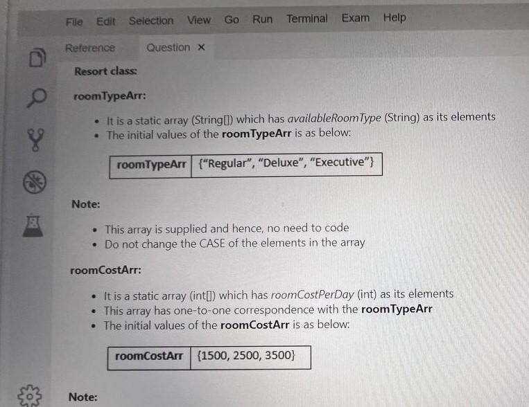 Solved Question 2: Object Oriented Programming: Marks] | Chegg.com