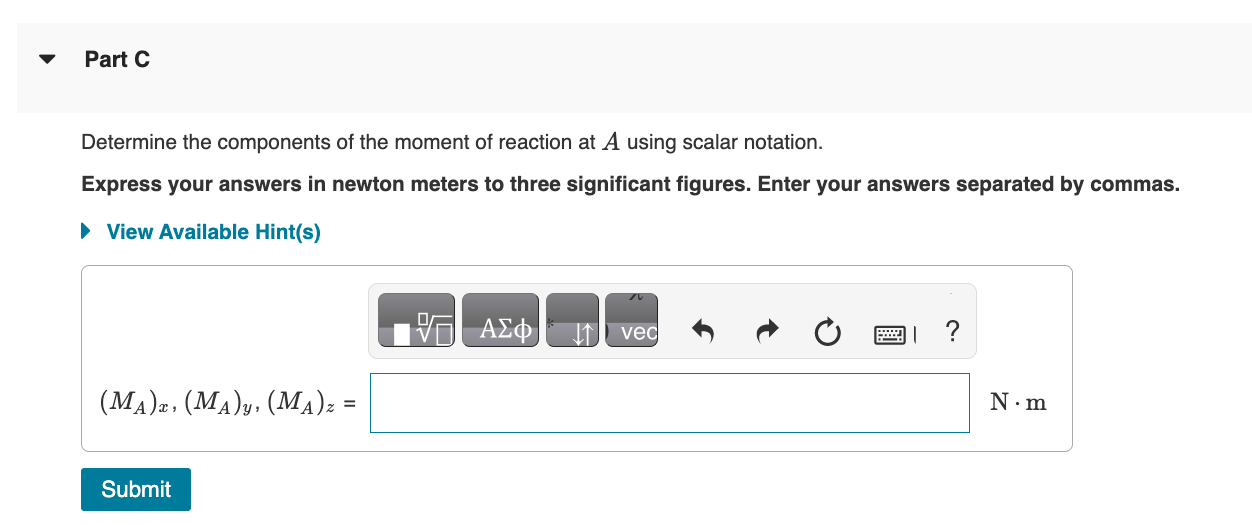 Solved Member AB Is Supported By A Cable BC And At A By A | Chegg.com