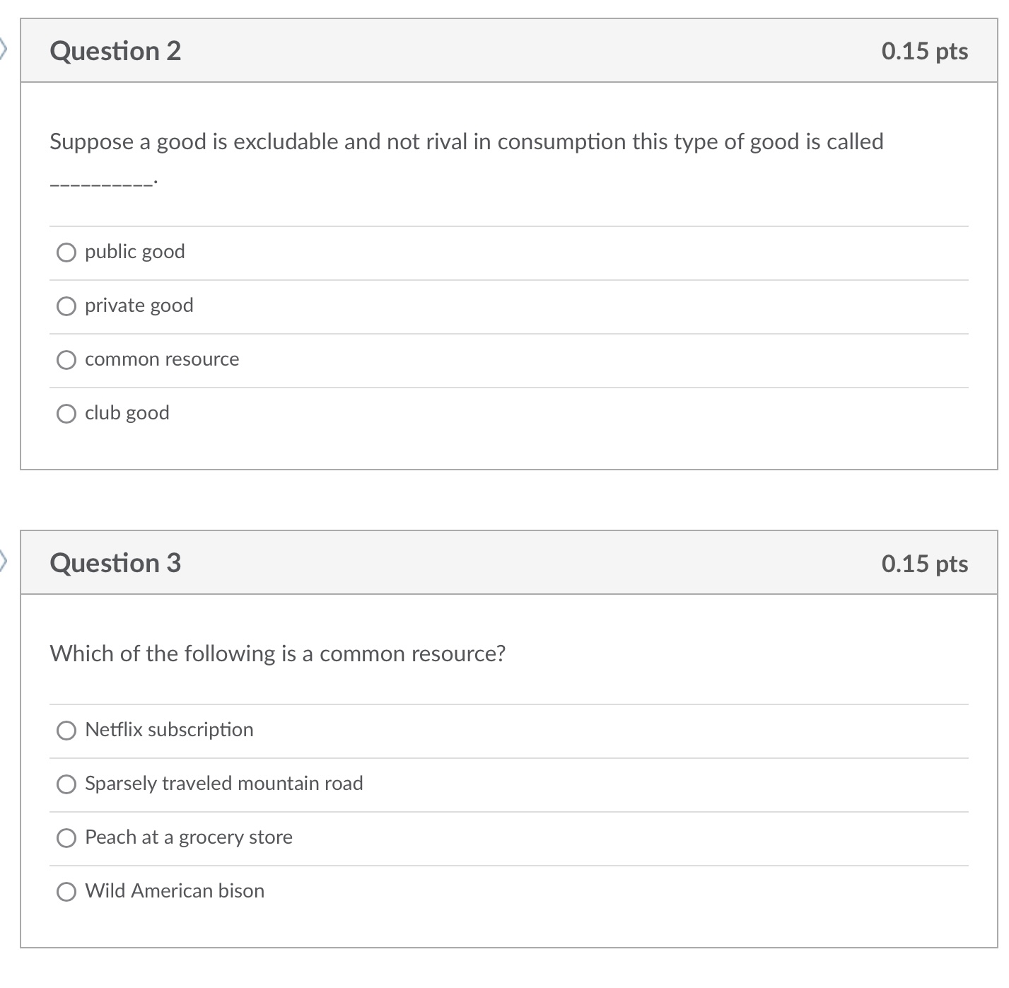 Solved Suppose a good is excludable and not rival in | Chegg.com