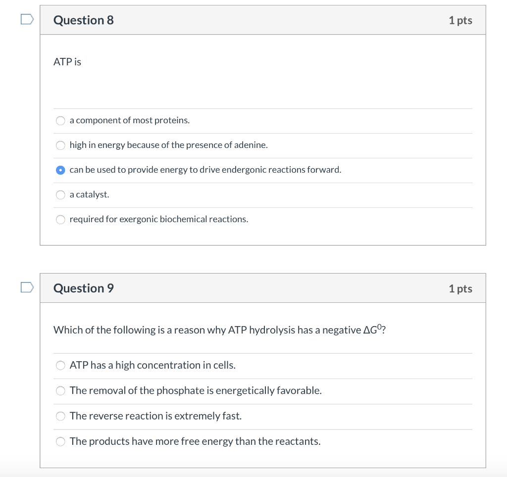Solved Question 1 1 pts Which one of the following is not | Chegg.com
