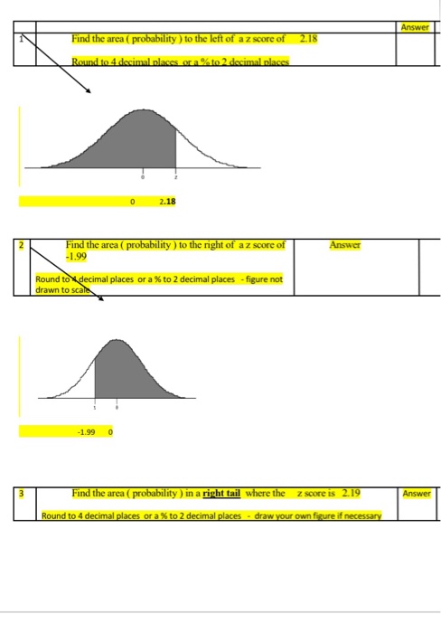 Solved: Answer Round To 4 Decimal Places Or A 2 Place Deci... | Chegg.com