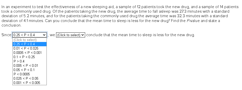 Solved In an experiment to test the effectiveness of a new | Chegg.com