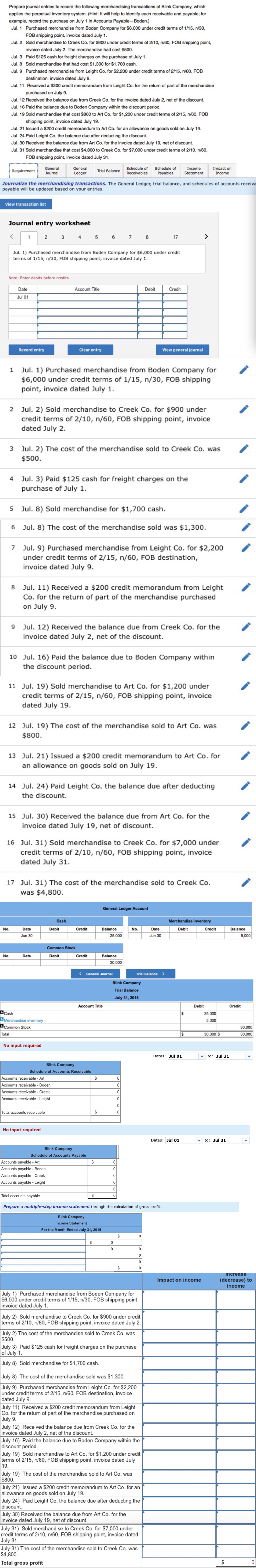 Solved Prepare Journal Entries To Record The Following Me Chegg Com