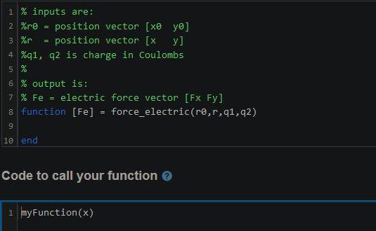 In Matlab code: Write a function to return the | Chegg.com