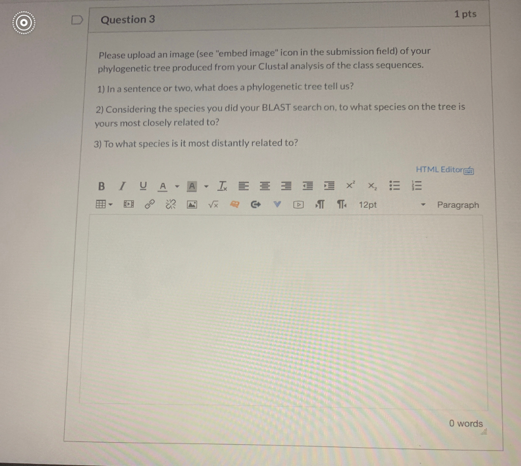 Solved ...... 1 pts Question 4 If you extracted DNA from a | Chegg.com