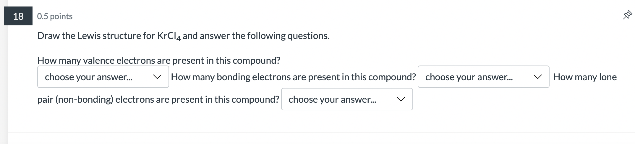 Solved 0.5 points Answer the following questions related to | Chegg.com