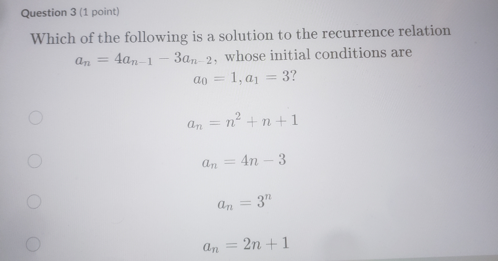 Which Of The Following Is A Solution To The Chegg 