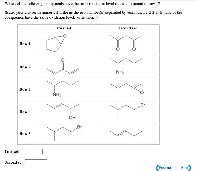 Solved Which of the following compounds have the same | Chegg.com